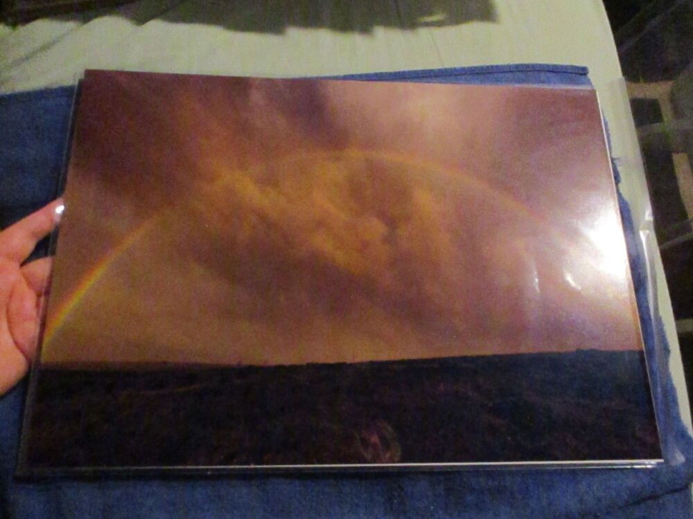 Rainbow over angry skies (Dartmoor) - Professional Print - A3 Size. By Goblin Dreams
