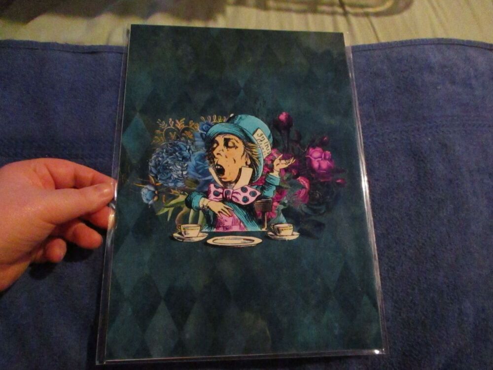 Mad Hatter - Alice In Wonderland - Professional Print - A4 Size. By Goblin Dreams