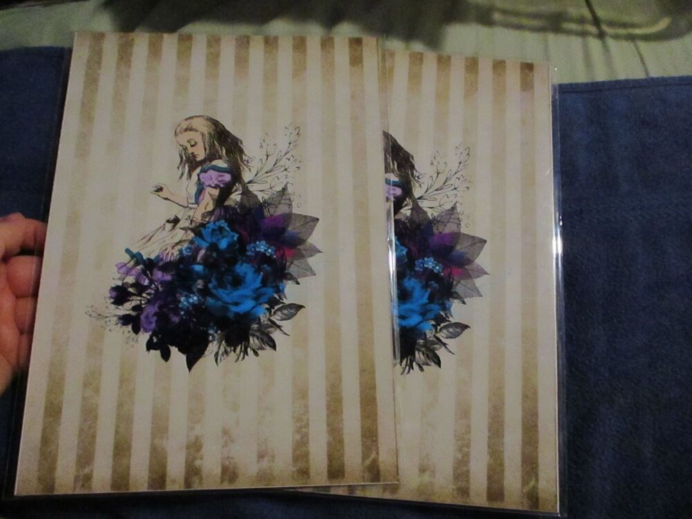 Alice In Wonderland - Professional Print - A4 Size. By Goblin Dreams
