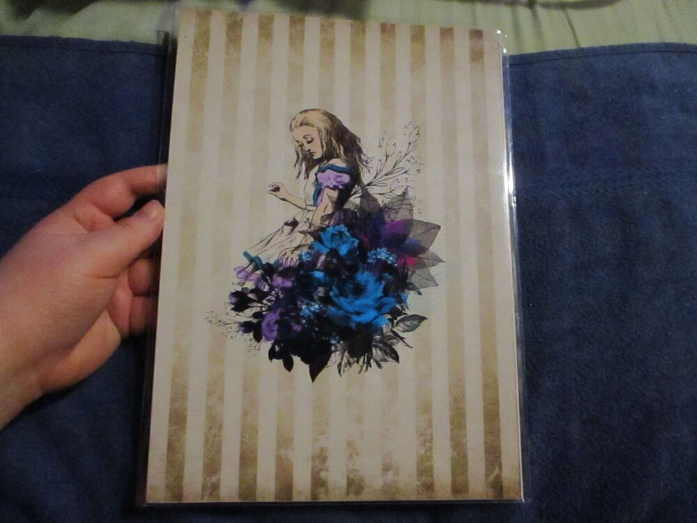 Alice In Wonderland - Professional Print - A4 Size. By Goblin Dreams