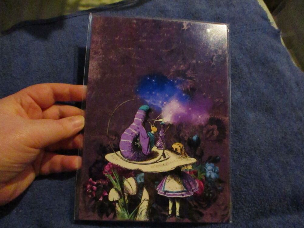 Absolem (Caterpillar) - Alice In Wonderland - Professional Print - A5 Size. By Goblin Dreams