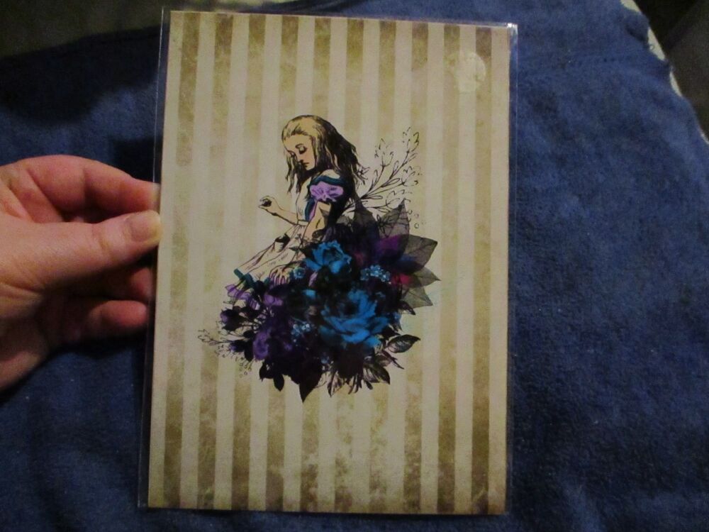 Alice in Wonderland - Professional Print - A5 Size. By Goblin Dreams
