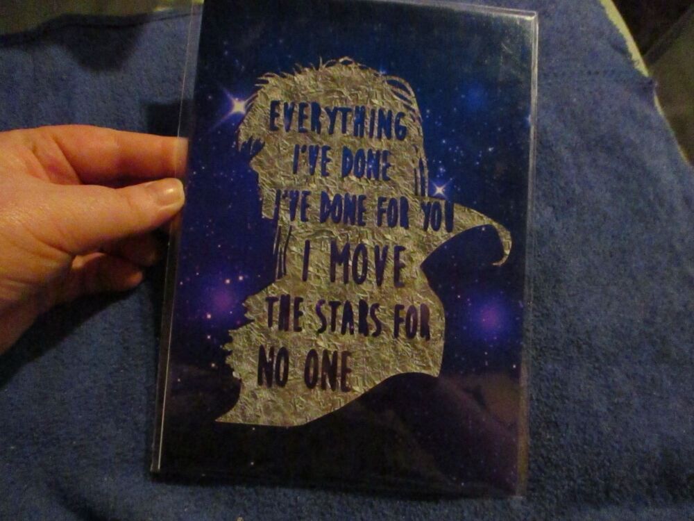 Jareth - Labyrinth - I Move the stars for you - Professional Print - A5 Size. By Goblin Dreams