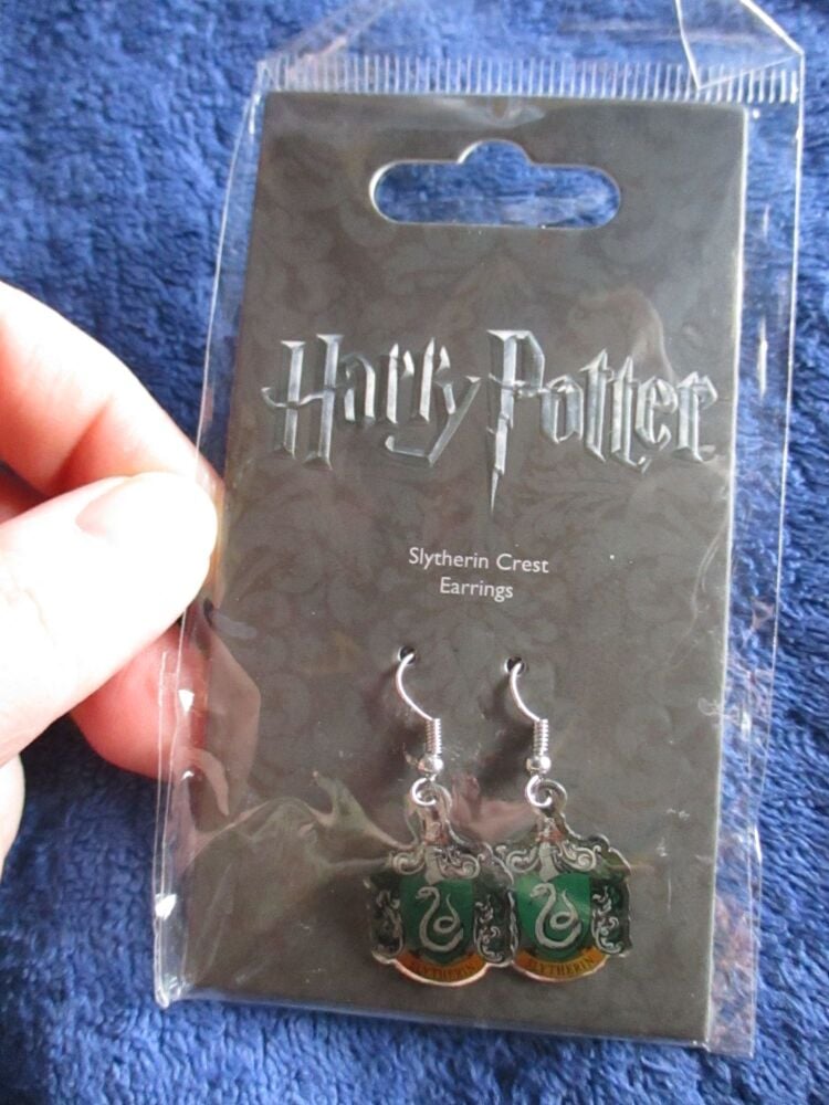 Slytherin Crest - Harry Potter Official Carat Shop Earrings