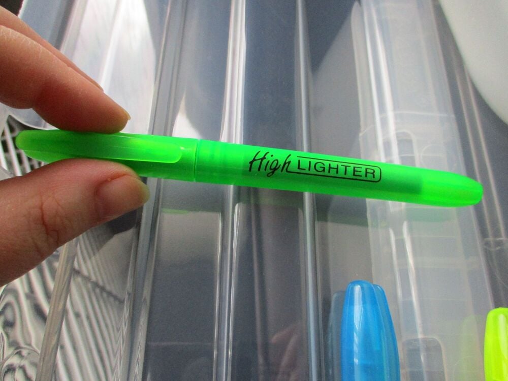 Green Loose Single Highlighter Pen - Back To School / Office Supply