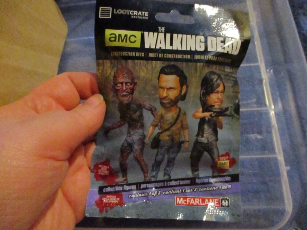 The Walking Dead Series 3 Lootcrate Blind Bag - AMC Big head figure