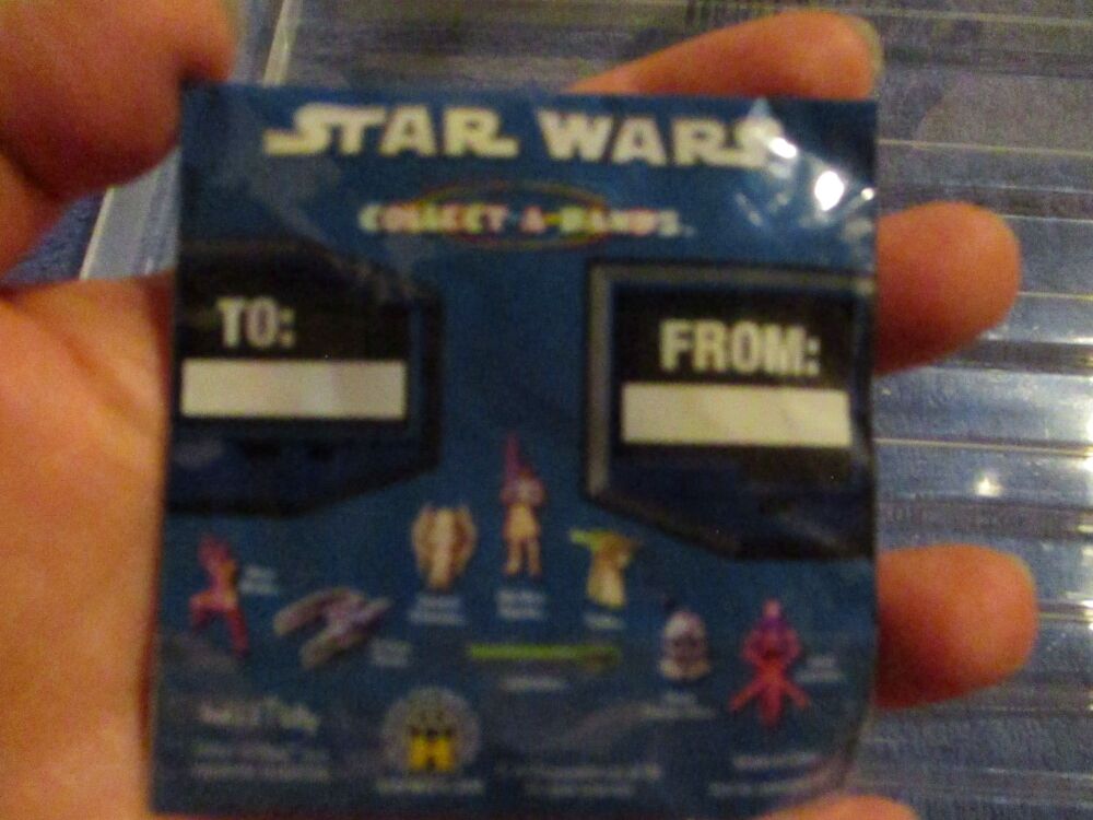 RARE Star Wars Collect-A-Bands 2pc Party Pack