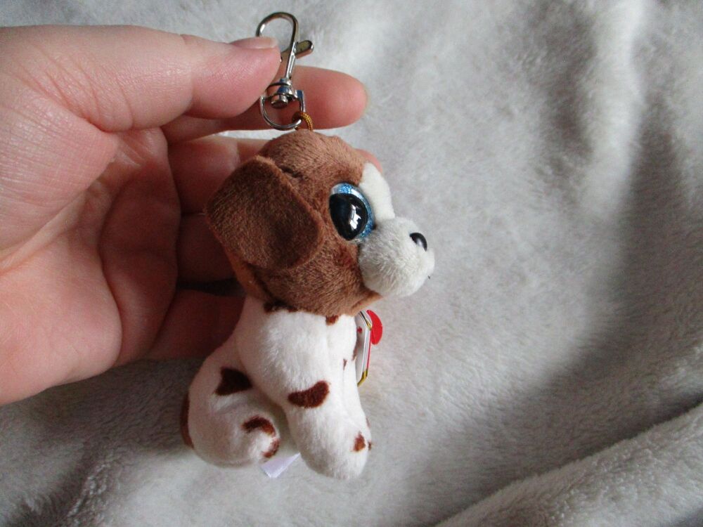 "Muddles" the Spaniel Keyclip Keyring -  TY Beanie Boos