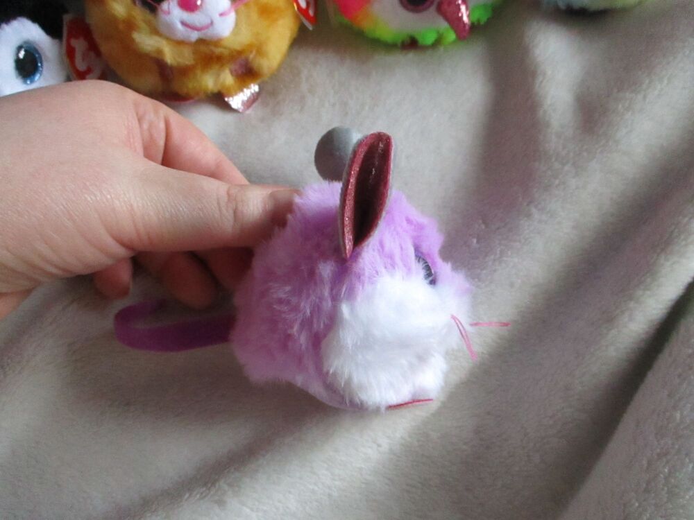 "Colby" the Purple Mouse -  TY Puffies