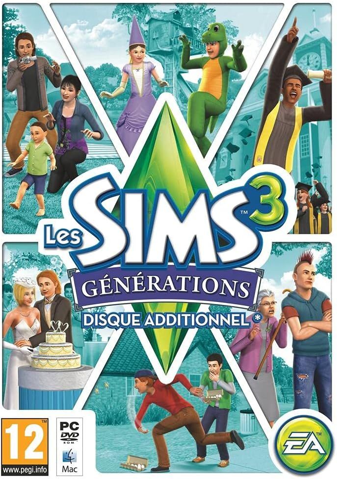 The Sims 3: Generations (PC: Windows/ Mac, 2011) - SEALED EUROPEAN