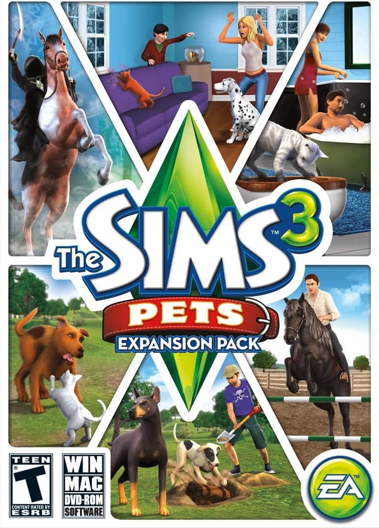 The Sims 3: Pets (PC: Windows/ Mac, 2011) - SEALED EUROPEAN