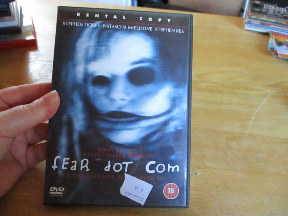 Fear Dot Com - DVD - Lightly Marked Disc. VGC Case - Pal (S240067)