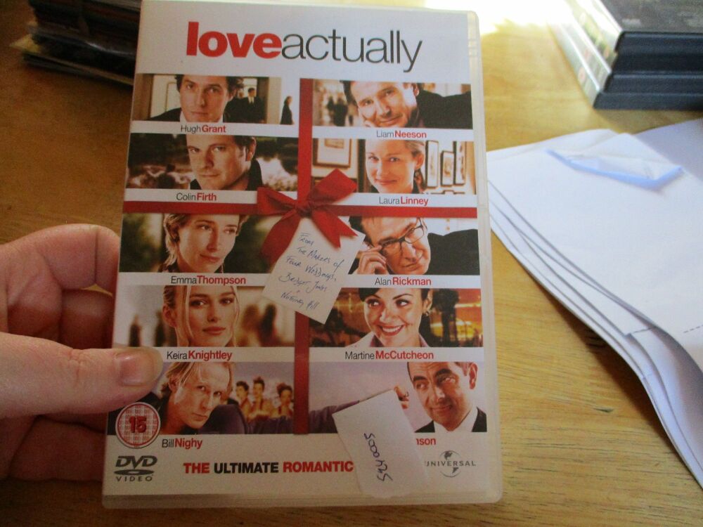 Love Actually - DVD - HSM Disc. VGC Case - Pal (S240005)