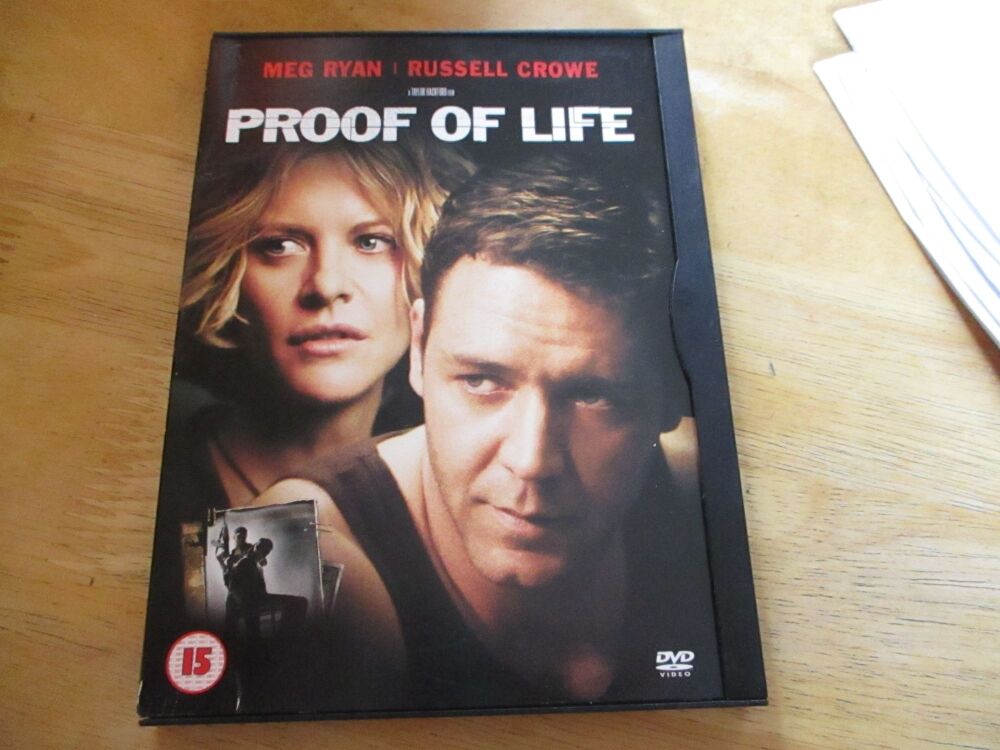 Proof Of Life - DVD - LN Disc. VGC Card Case - Pal (S240015)