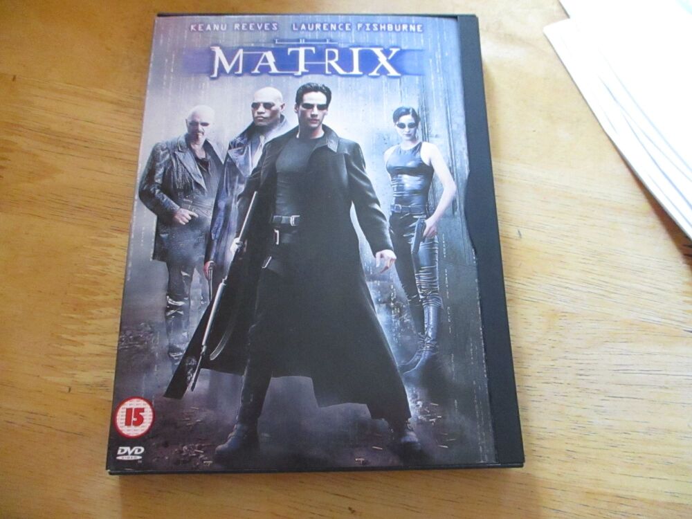 The Matrix - DVD - LN Disc. VGC Card Case - Pal (S240017)