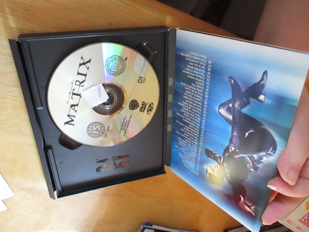 The Matrix - DVD - LN Disc. VGC Card Case - Pal (S240017)