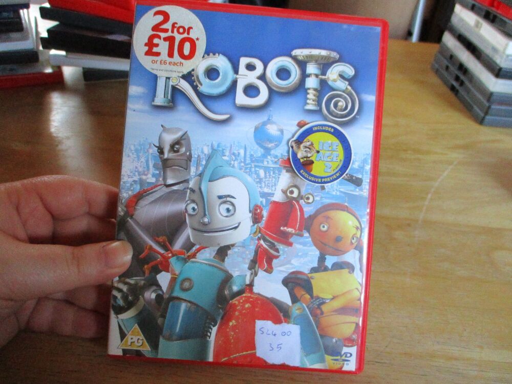 Robots - DVD - FP Disc. VGC Case - Pal (S240035)