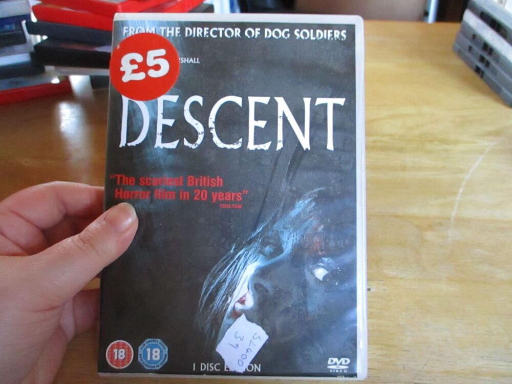 Descent - DVD - VLSS Disc. VGC Case - Pal (S240039)