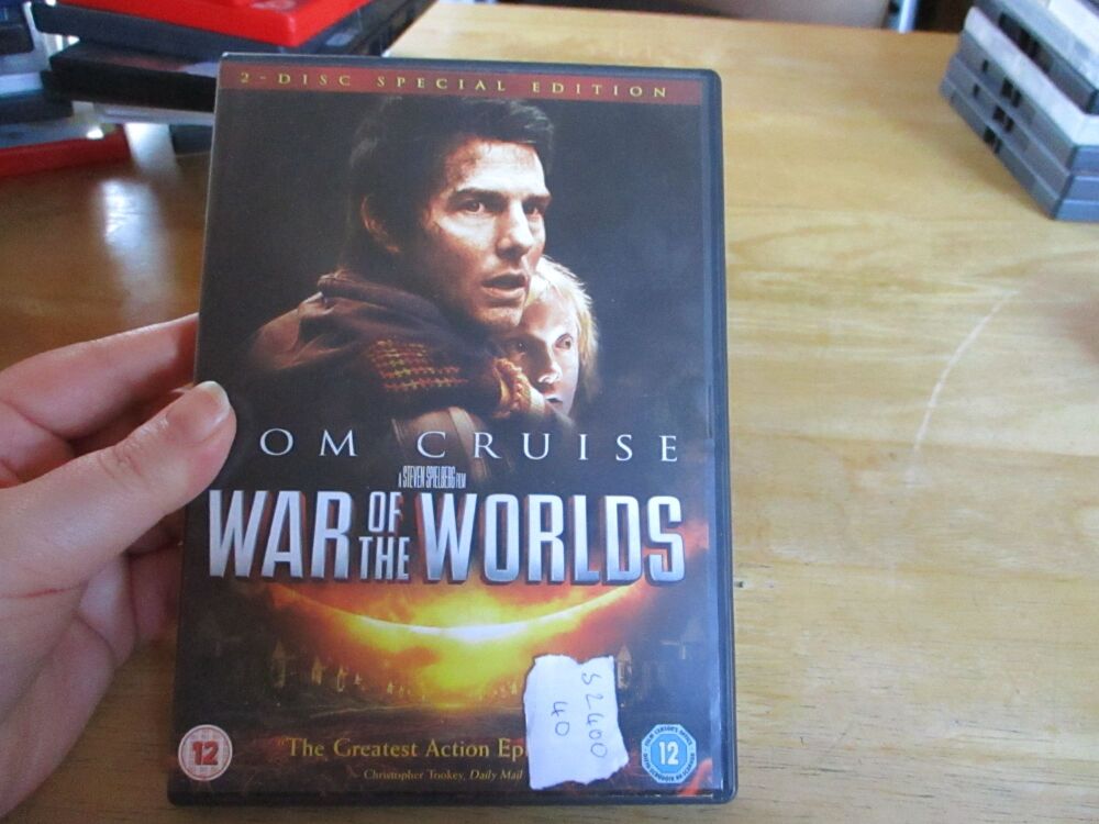World At War (Tom Cruise) - DVD - LM/LN Disc. VGC Case - Pal (S240040)