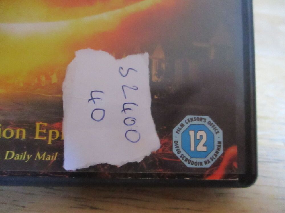 World At War (Tom Cruise) - DVD - LM/LN Disc. VGC Case - Pal (S240040)
