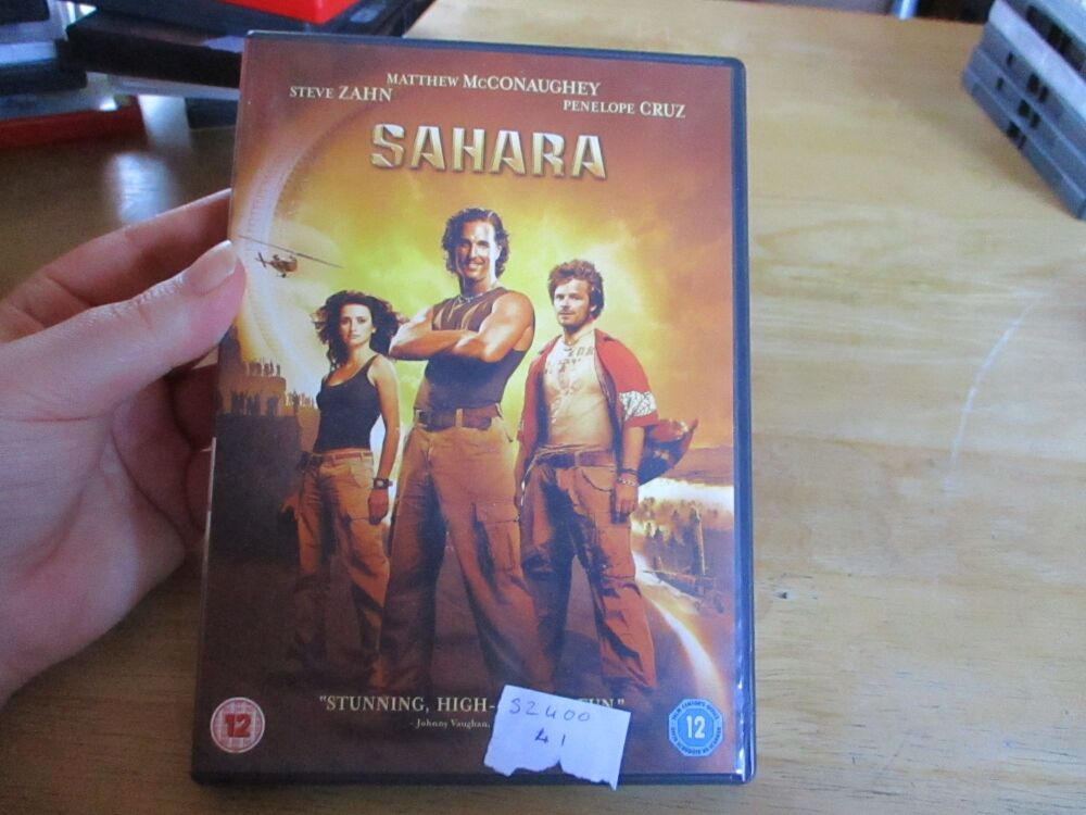 Sahara - DVD - VLSS Disc. VGC Case - Pal (S240041)