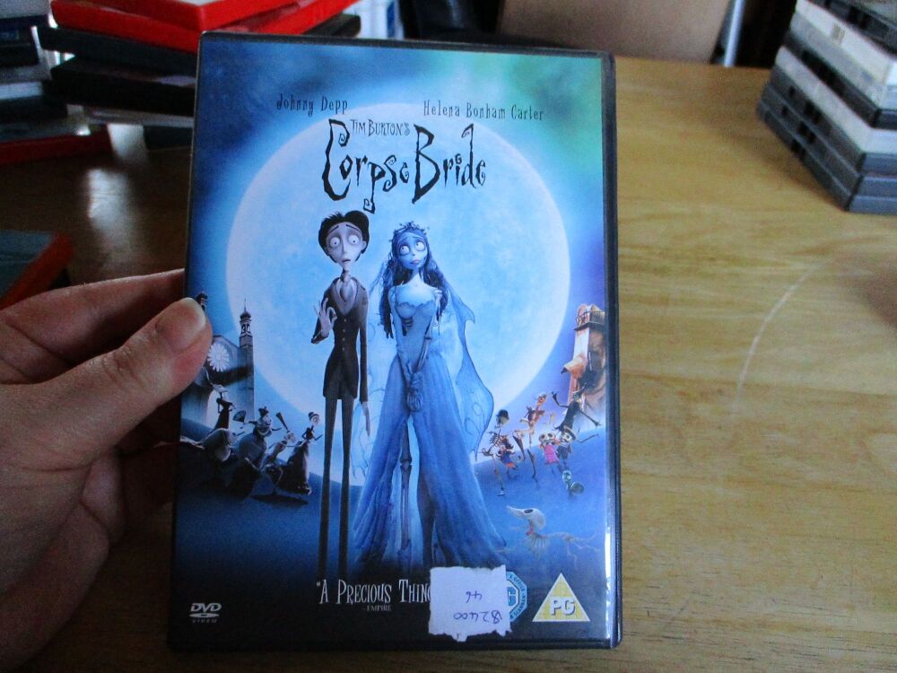Corpse Bride - DVD - LN Disc. VGC Case - Pal (S240046)