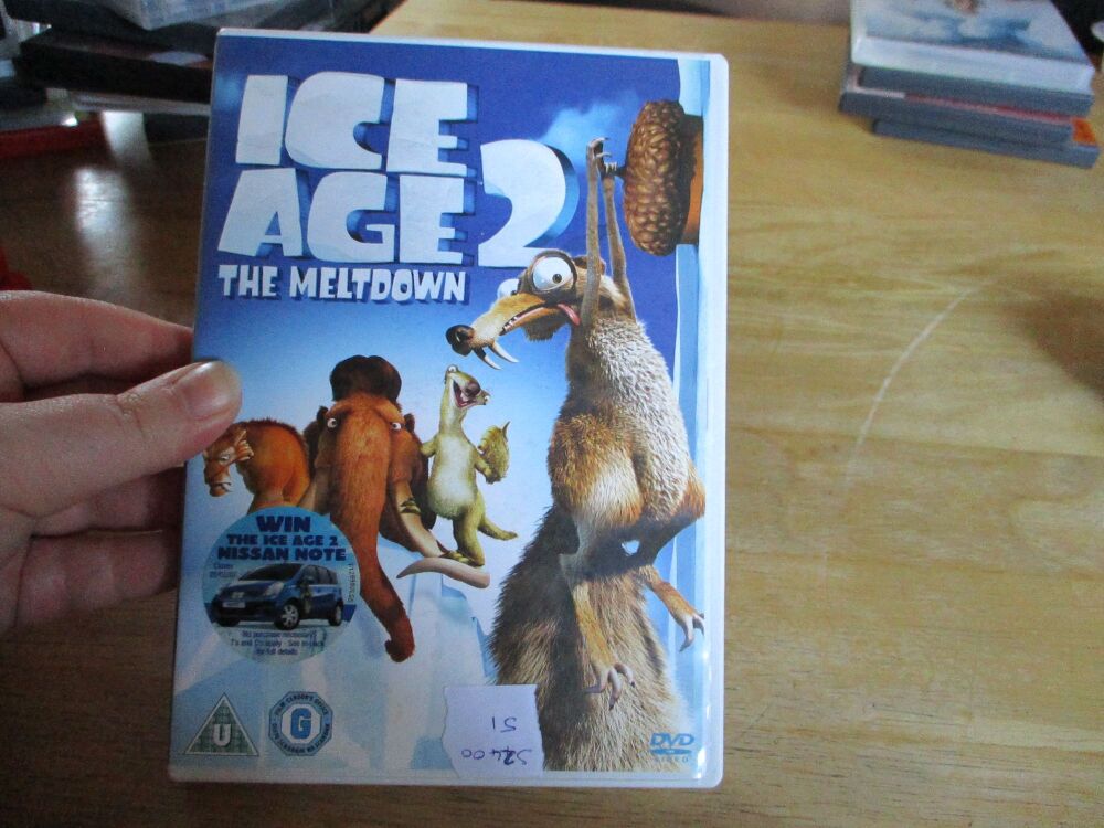 Ice Age 2 - DVD -LM Disc. VGC Case - Pal (S240051)