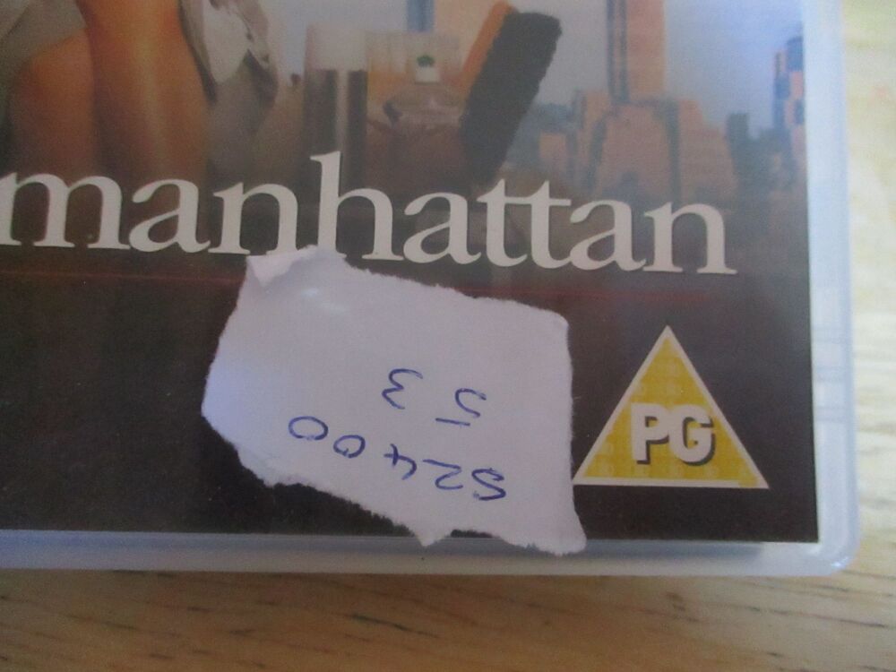Maid In Manhattan - DVD - LN Disc. VGC Case - Pal (S240053)