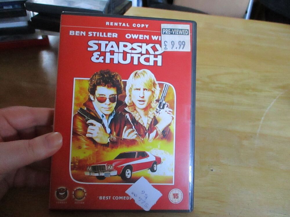 Starsky & Hutch (Rental Copy) - DVD - LM Disc. VGC Case - Pal (S240056)