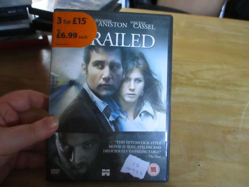 Derailed (Rental Copy) - DVD - LN Disc. VGC Case - Pal (S240057)