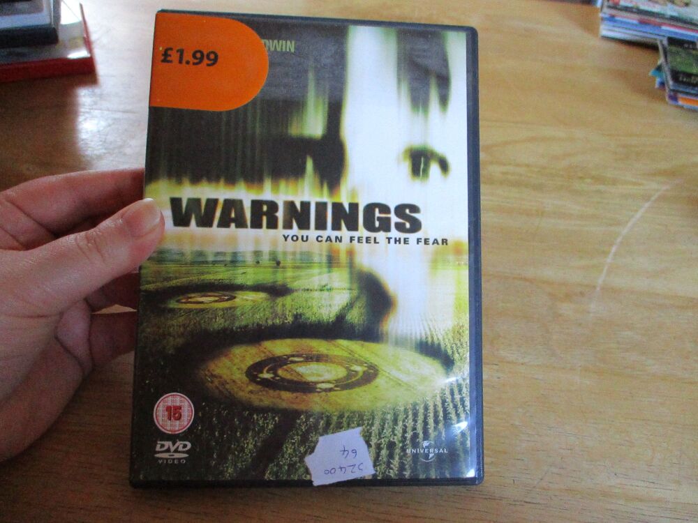 Warnings - DVD - LM Disc. VGC Case - Pal (S240064)