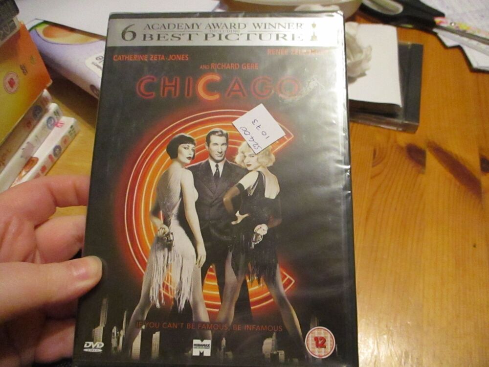 Chicago - DVD - Sealed Disc. VGC Case - Pal (S24001073)