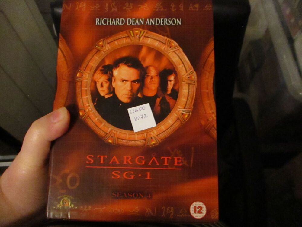 Stargate SG-1 Season 4 Box Set - DVD - LN Disc. VGC Case - Pal (S24001072)