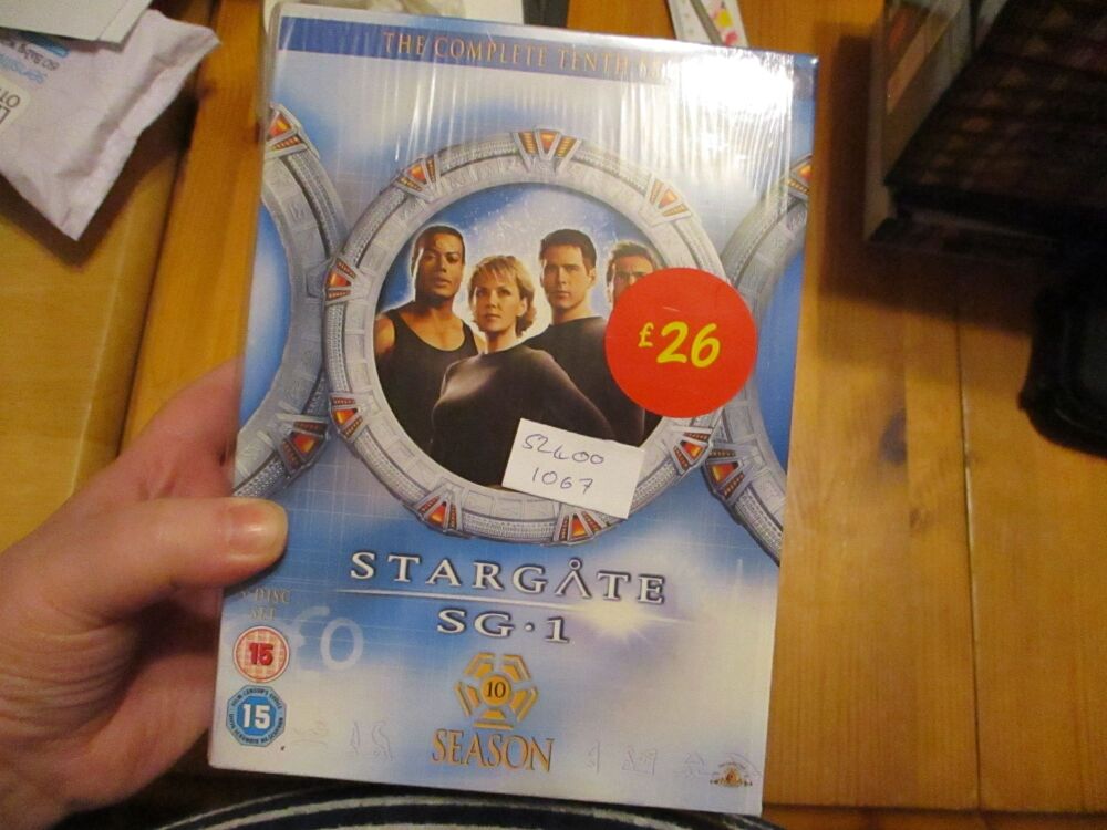 Stargate SG-1 Season 10 Box Set - DVD - LN Disc. VGC Case - Pal (S24001067)
