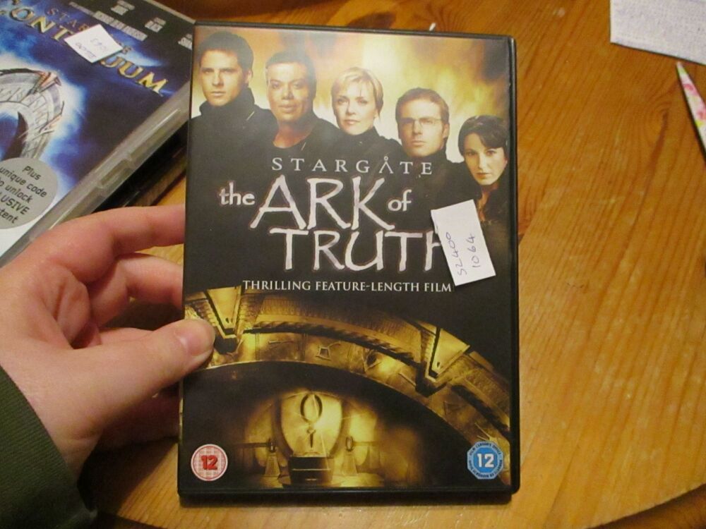 Stargate The Ark Of Truth - DVD - LN Disc. VGC Case - Pal (S24001064)