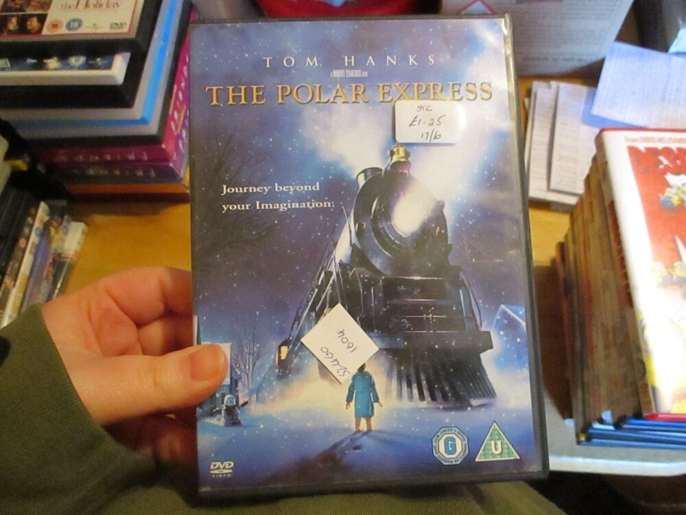 The Polar Express - DVD - VLSS/FP/Dusty Disc. VGC Case - Pal (S24001004)