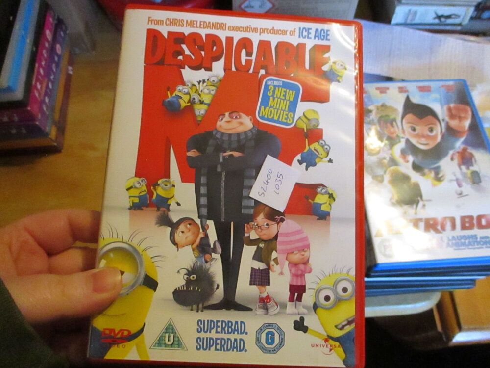 Despicable Me - DVD - FP Disc. VGC Case - Pal (S24001035)