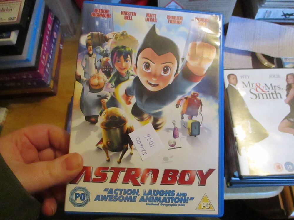 Astro Boy - DVD - FP/Dusty Disc. VGC Case - Pal (S24001006)