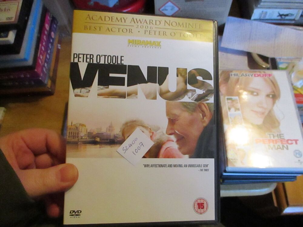 Venus (Peter O'Toole) - DVD - LM Disc. VGC Case - Pal (S24001007)