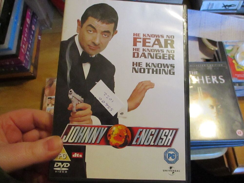 Johnny English - DVD - LN Disc. VGC Case - Pal (S24001032)