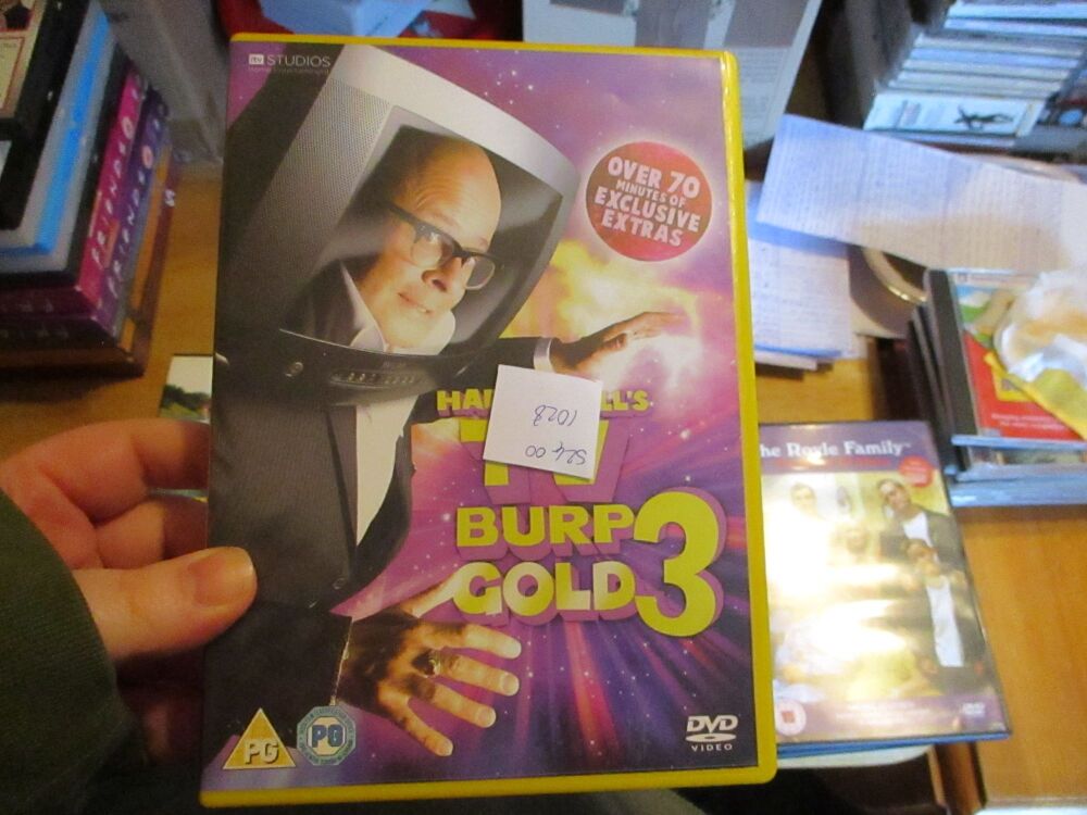 Harry Hills TV Burp Gold 3 - DVD - FP/VLSS/Dusty Disc. VGC Case - Pal (S24001028)