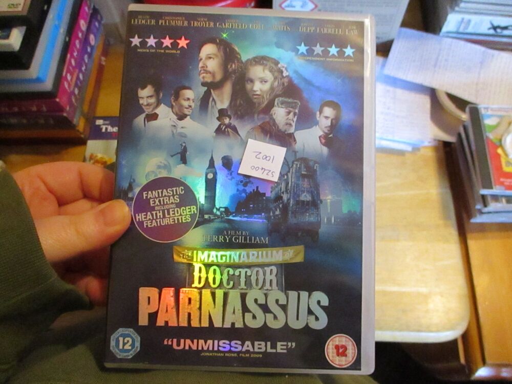 The Imaginarium Of Doctor Parnassus - DVD - VLSS/FP/Dusty Disc. VGC Case - Pal (S24001002)