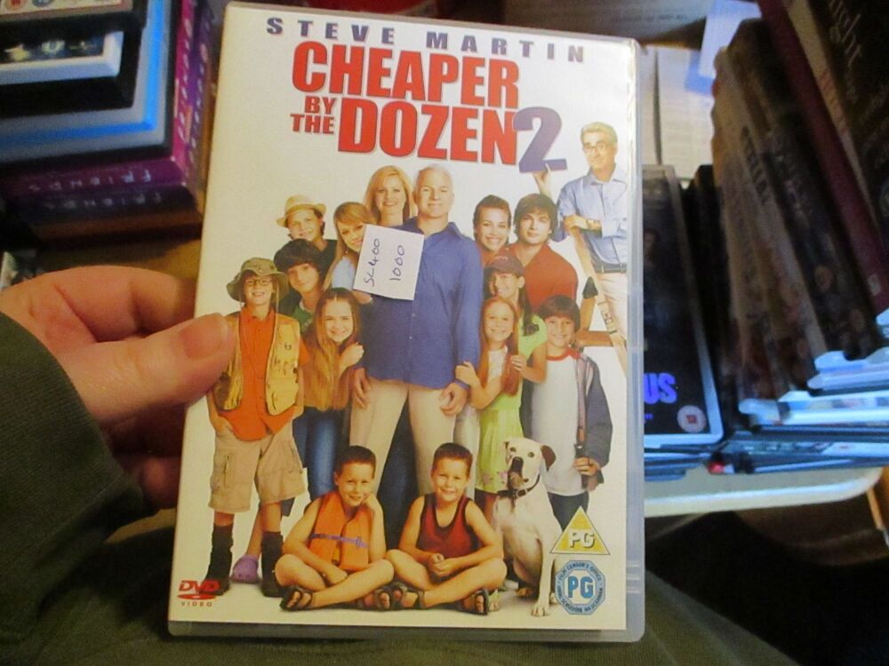 Cheaper By The Dozen 2 - DVD - FS/Dusty Disc. VGC Case - Pal (S24001000)