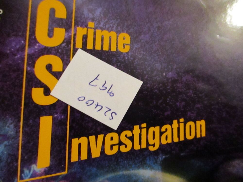 CSI Season 1 Episode 1-12 - DVD - FP/FS Disc. VGC Case - Pal (S2400997)