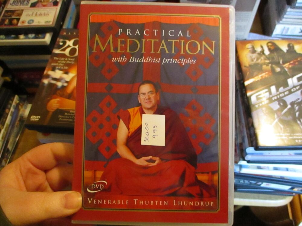 Practical Meditation with Buddhist Principles - DVD - LN Disc. VGC Case - Pal (S2400995)