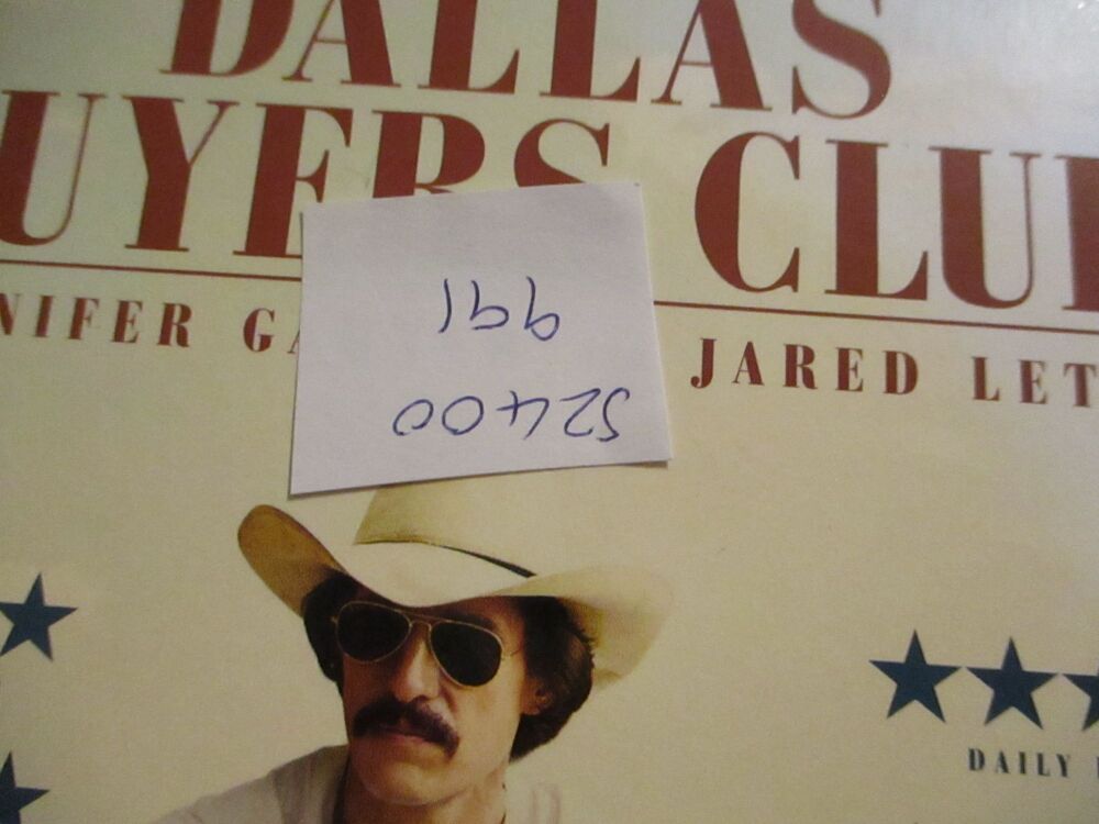 Dallas Buyers Club - DVD - LN Disc. VGC Case - Pal (S2400991)