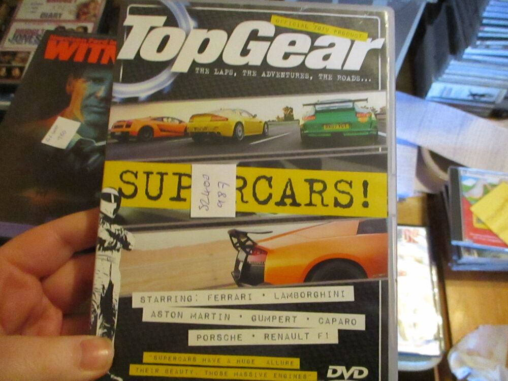 Top Gear Supercars - DVD - LN Disc. VGC Case - Pal (S2400987)