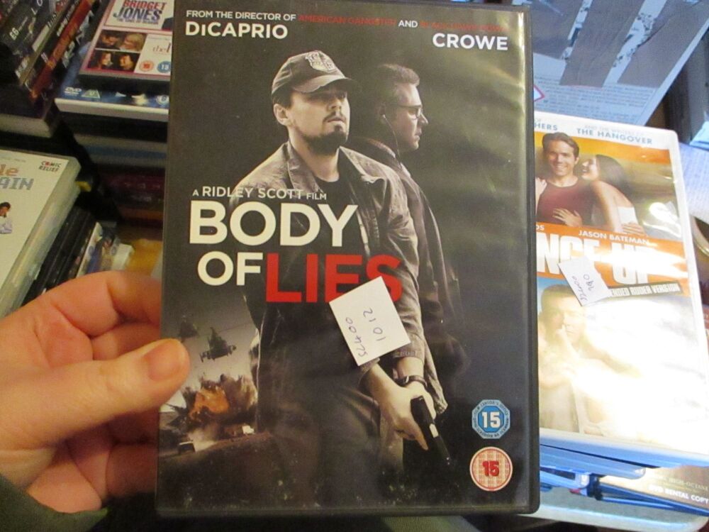 Body Of Lies - DVD - FS/Dusty Disc. VGC Case - Pal (S24001012)