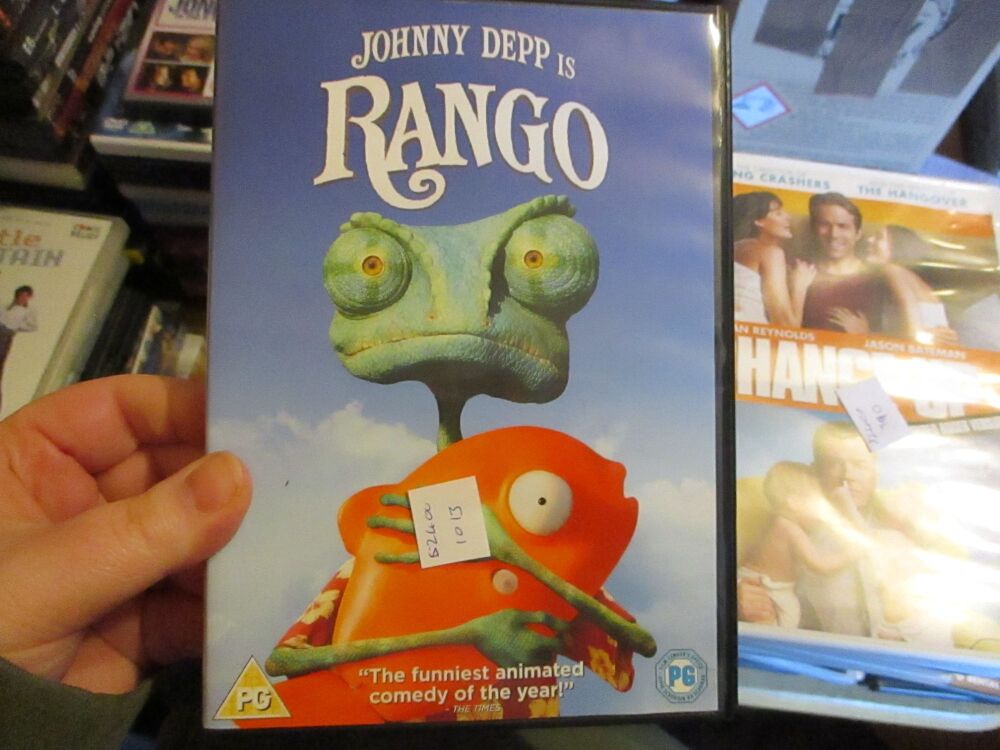 Rango - DVD - FS Disc. VGC Case - Pal (S24001013)