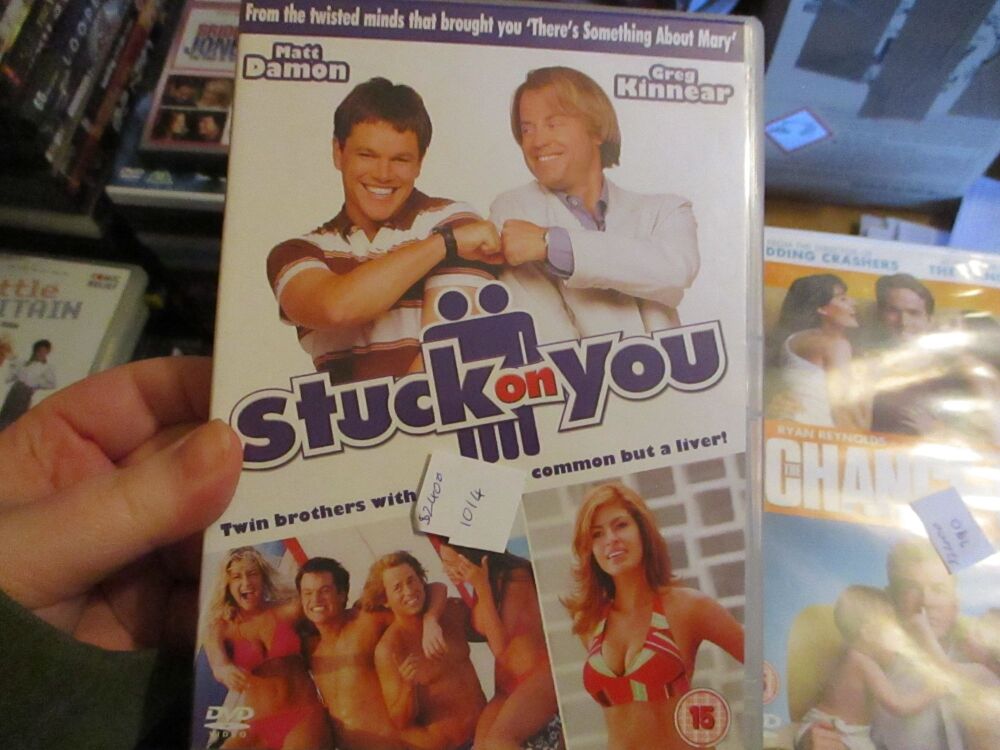 Stuck On You - DVD - FP/FS Disc. VGC Case - Pal (S24001014)